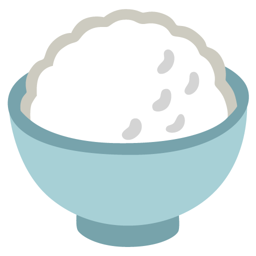 Cooked rice