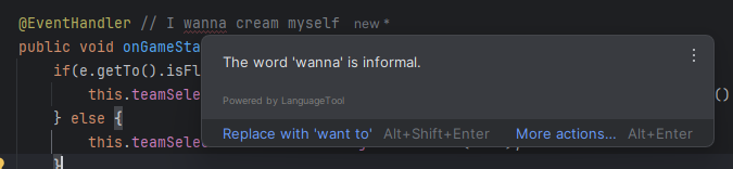 When Your IDE Becomes Your English Teacher