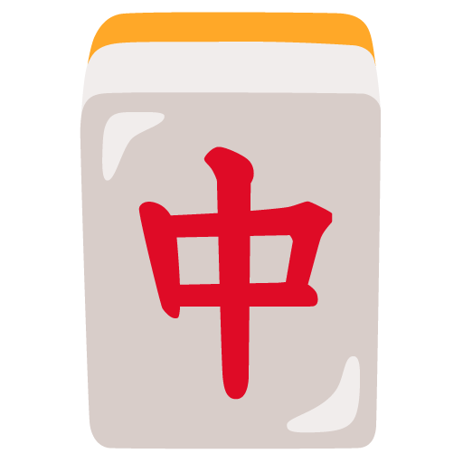 Mahjong red dragon