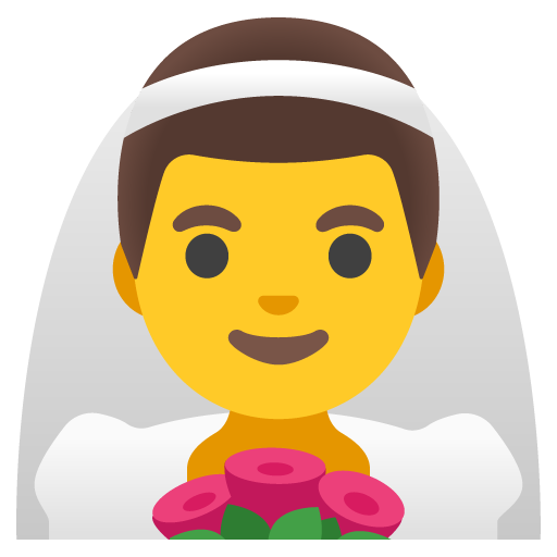 Man with veil
