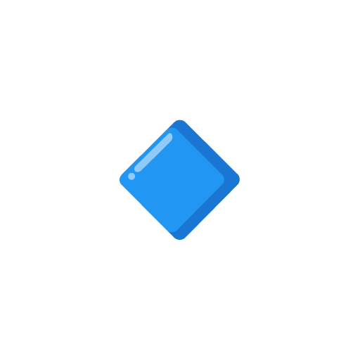 Small blue diamond