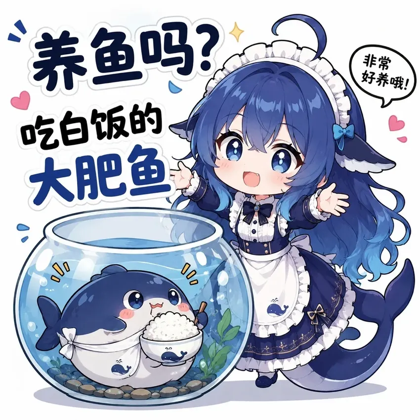 DeepSeek娘表情包