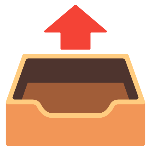 Outbox tray