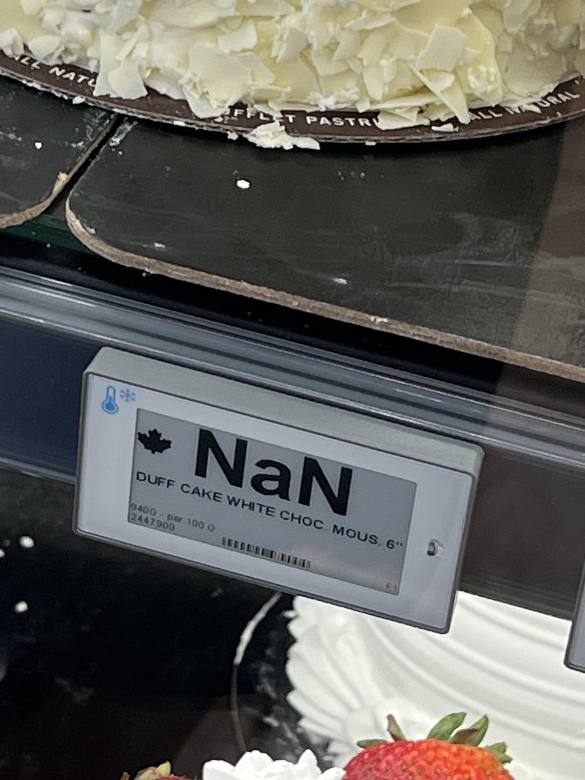 Not A Number, But Definitely A Cake