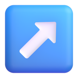 Up-right arrow
