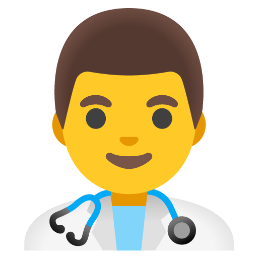 Man health worker