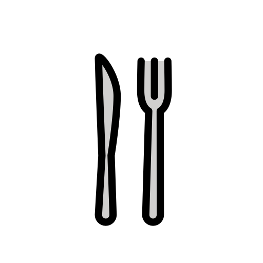 Fork and knife