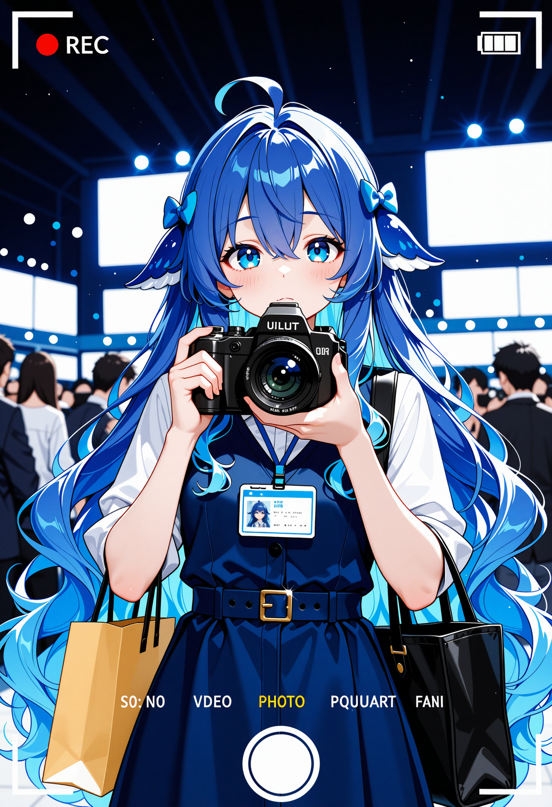 今天是展会摄影师!