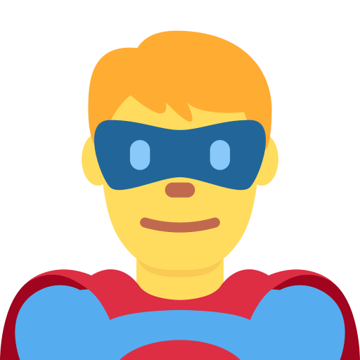 Man superhero