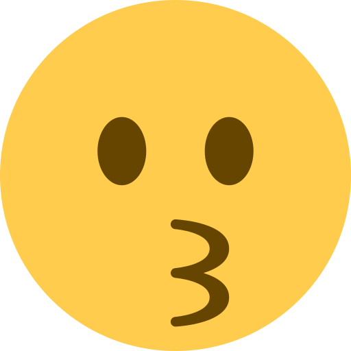 Kissing face