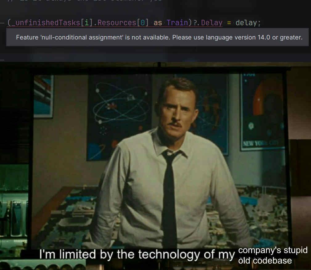 Boss We're Upgrading Now