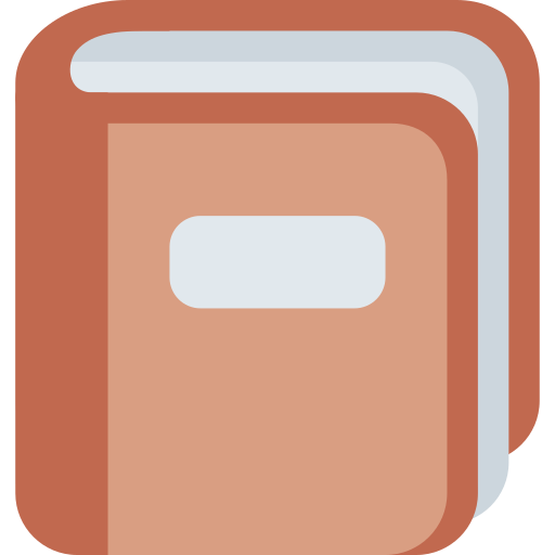 Notebook with decorative cover