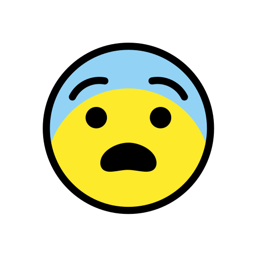 Fearful face
