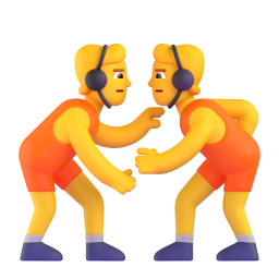 People wrestling