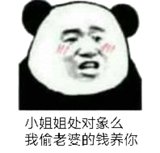 小姐姐处对象么?我偷老婆的钱养你