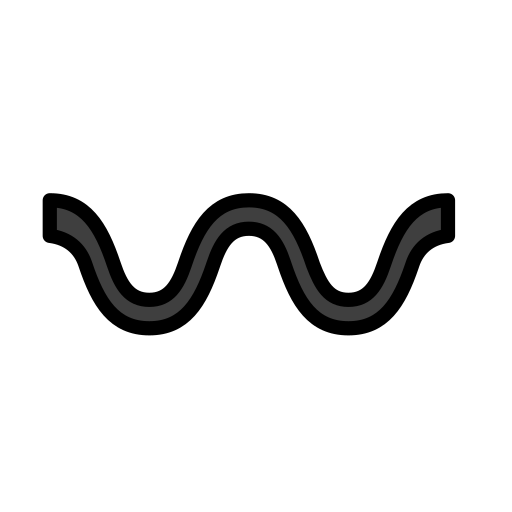 Wavy dash
