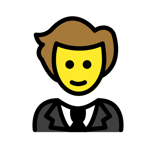 Person in tuxedo