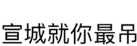 宣城就你最吊