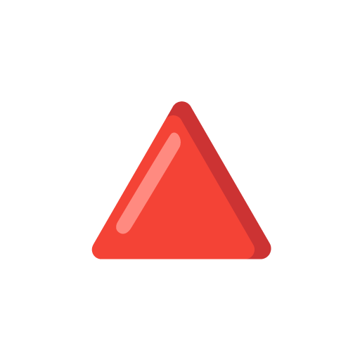 Red triangle pointed up