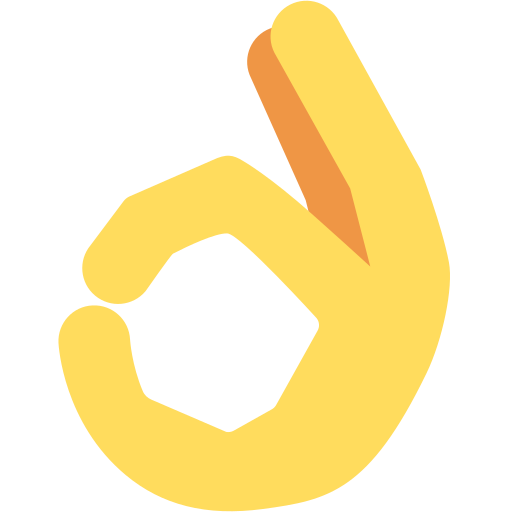 OK hand