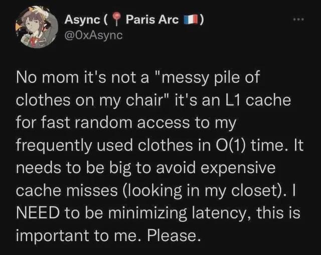 Cloth Cache