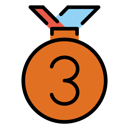 3rd place medal