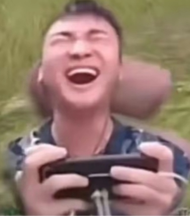 牧童红温大笑表情包