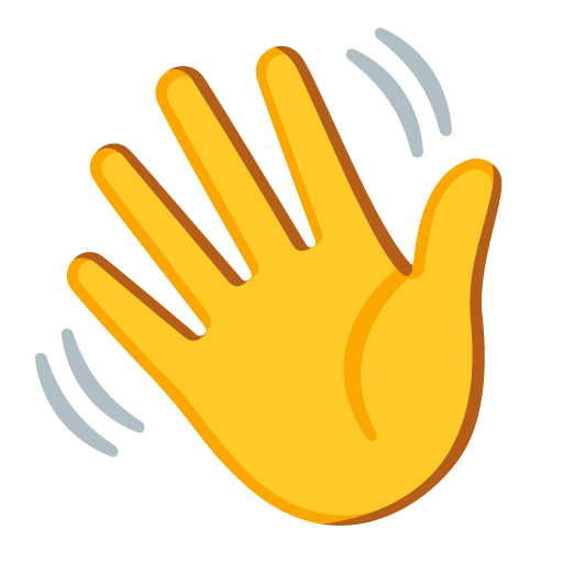 Waving hand