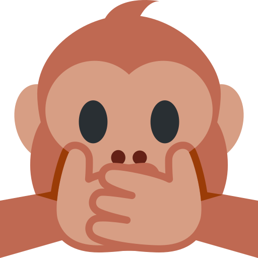 Speak-no-evil monkey