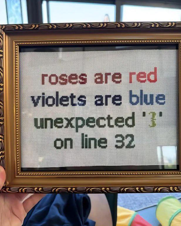 Roses Are Red, Errors Are True