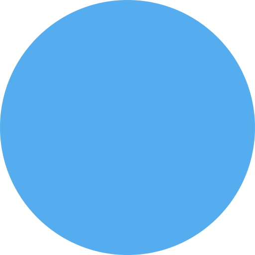 Blue circle