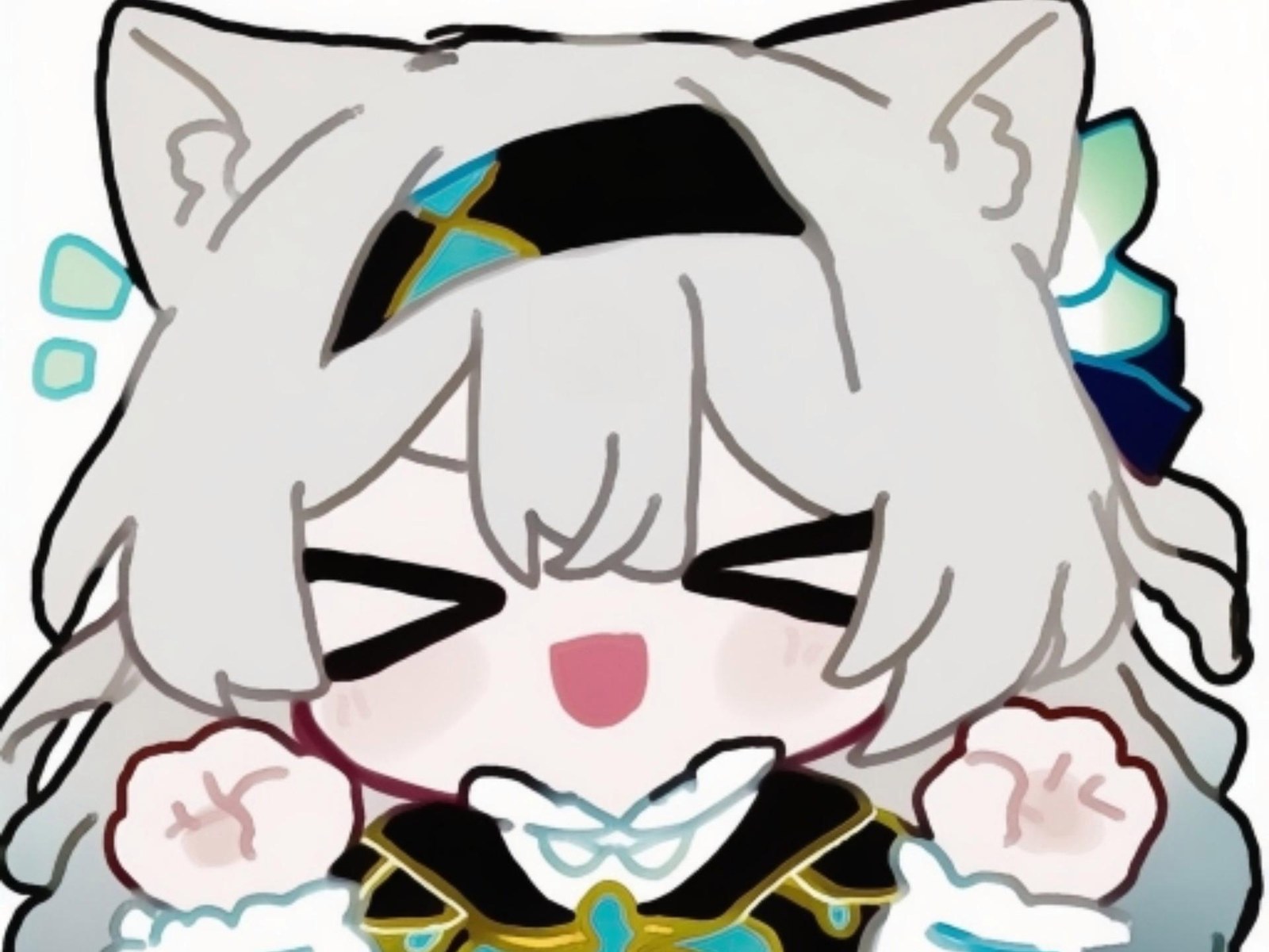 流萤猫猫表情包!