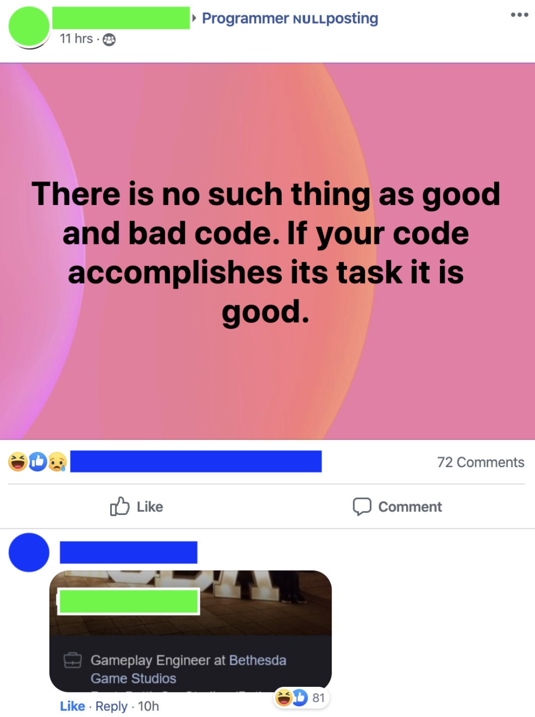 Return Good And Bad