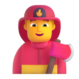 Man firefighter