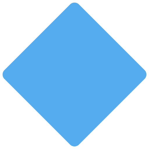 Large blue diamond