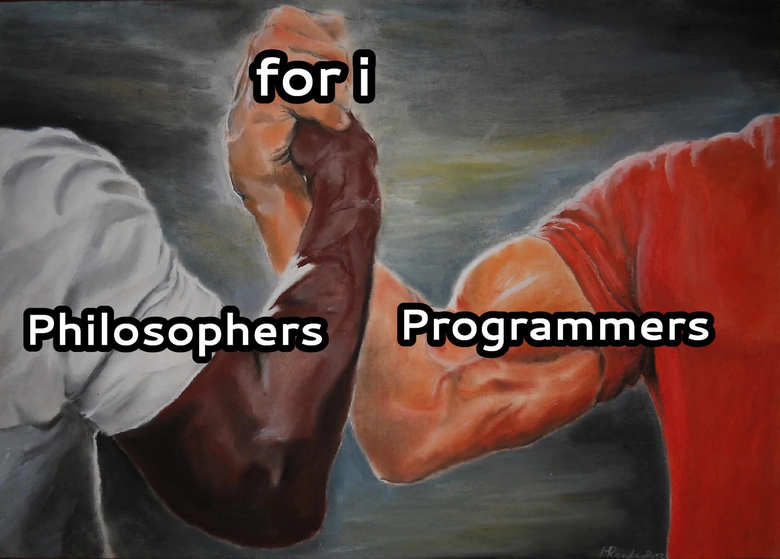 The Epic Handshake Of Iteration