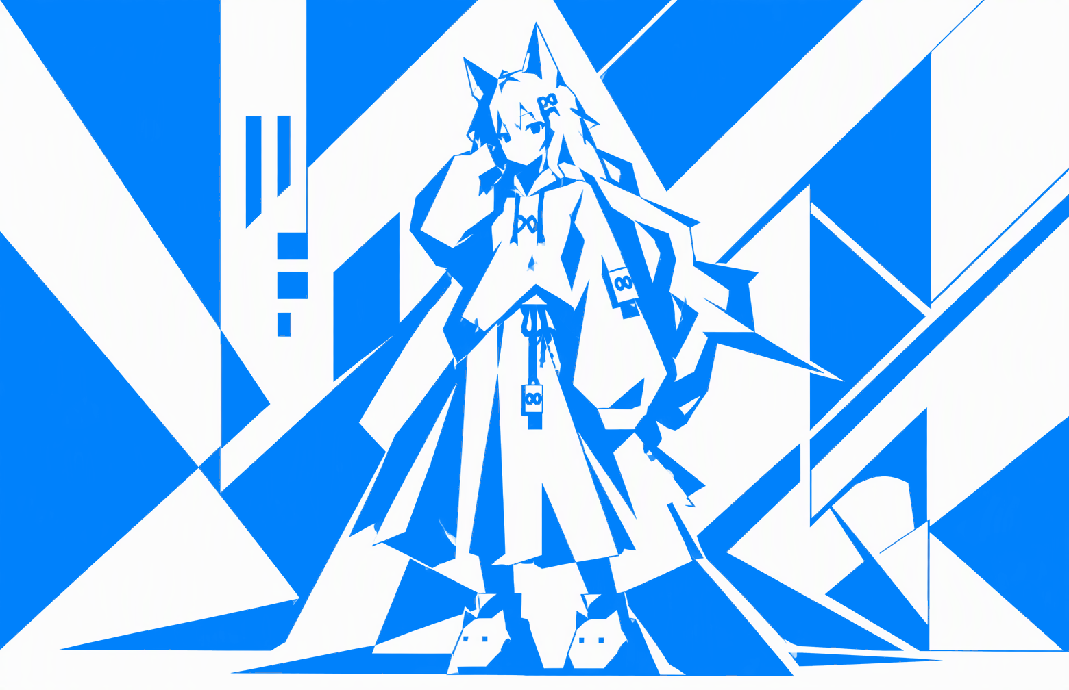 构成主义 Llama 娘