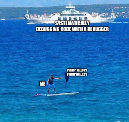Debugging My Code: The Sophisticated Approach