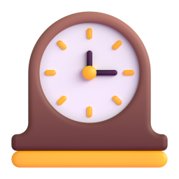 Mantelpiece clock