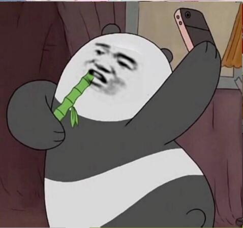 我要吃东西了(熊猫人)