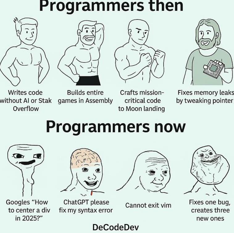 The Difference: Programmers Then Vs. Now