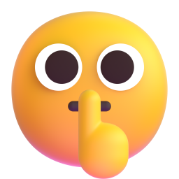 Shushing face