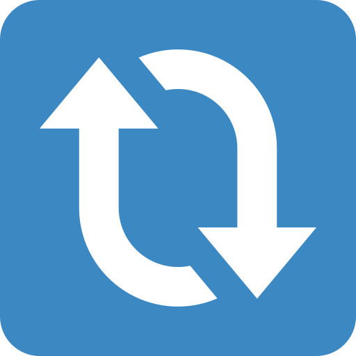 Clockwise vertical arrows