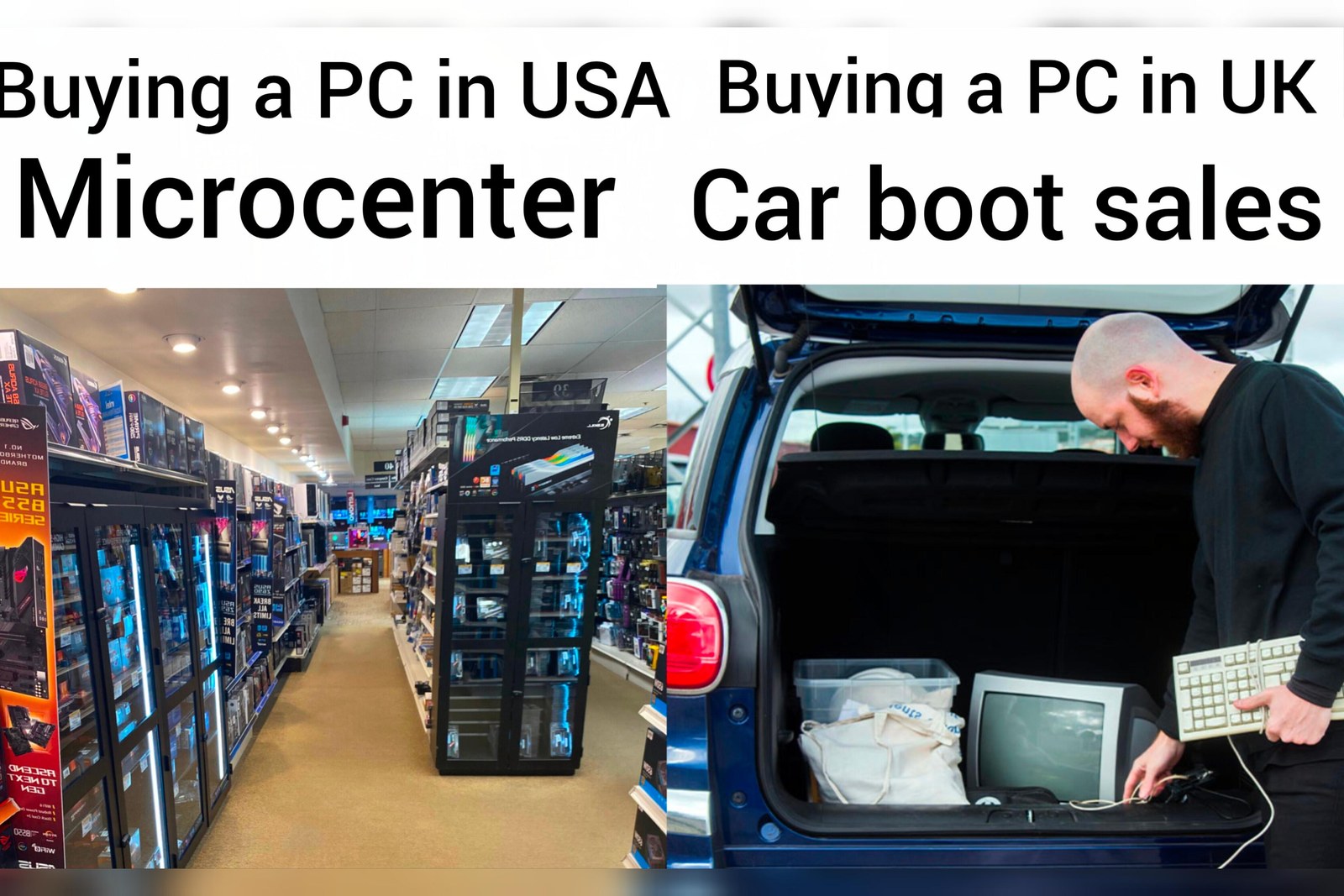 The Great Transatlantic Hardware Divide