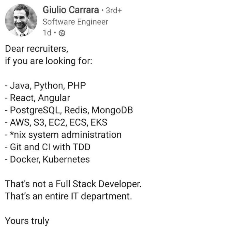 I Am The IT Department