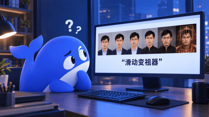 DeepSeek的“官方外挂”,被一张梁文锋的表情包难倒了- 搜狐时间线