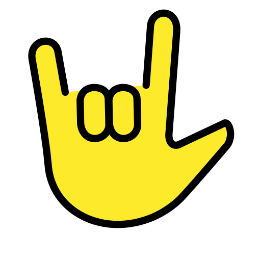 Love-you gesture
