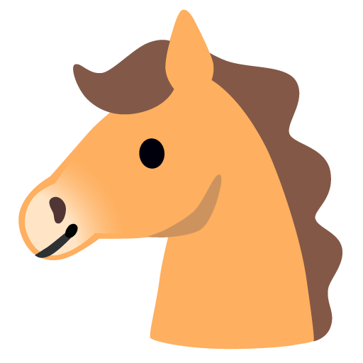 Horse face