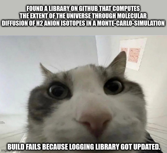 Found A Library That Computes The Universe But Fails On Logging