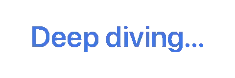 DeepSeek-chan deep in thought: 'Deep diving...' thinking meme